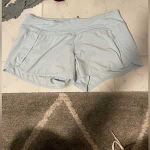Lululemon speed up short - worn once, 4in